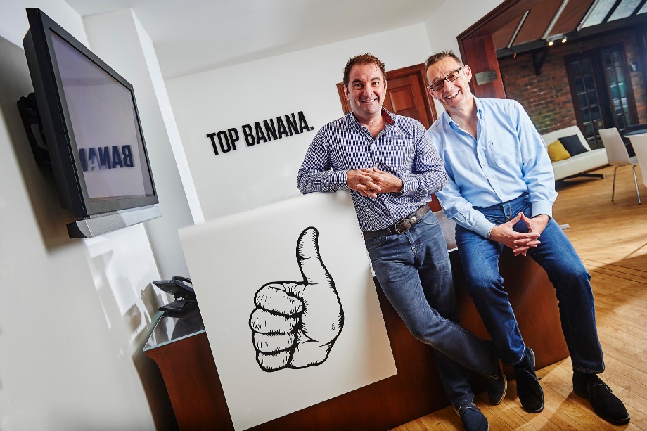 Nick Terry and Richard Bridge from Top Banana