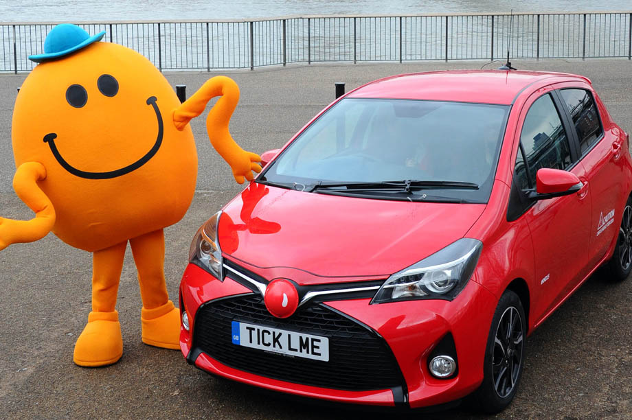 Toyota's celebrity consultant for the brand's tickle car activation