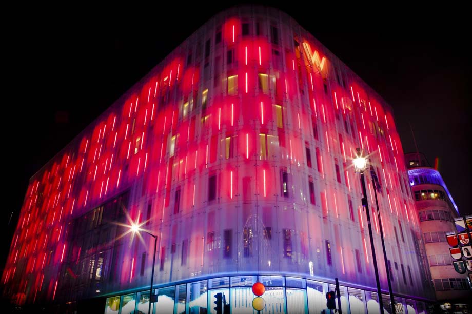 W London in Leicester Square to glow red on World Aids Day