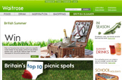 Waitrose: relaunches interactive website