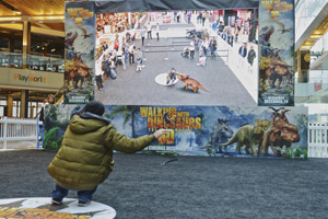 Walking With Dinosaurs augmented reality comes to Westfield Stratford City