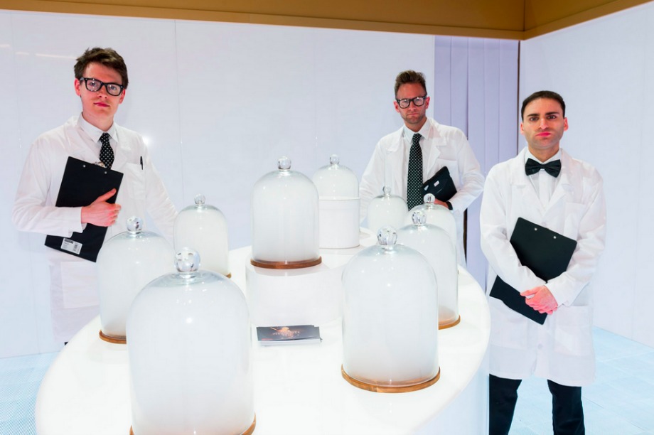 The experience comprises four different rooms 