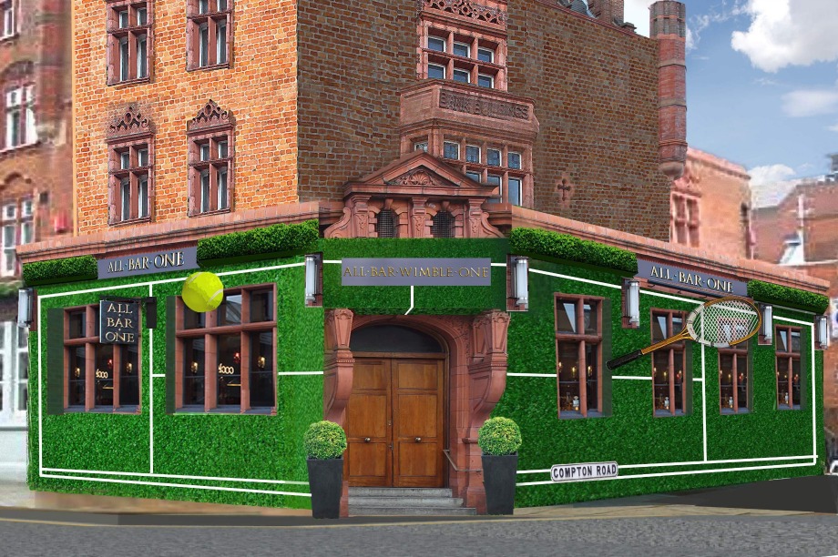 Theme Traders will convert All Bar One for Wimbledon this year