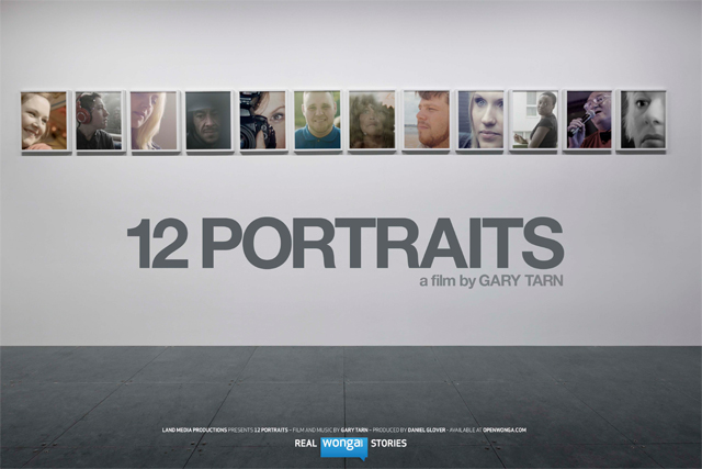 Wonga: commissions '12 Portraits'