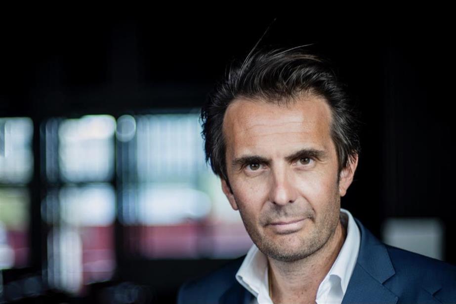 A headshot of Vivendi chairman Yannick Bolloré