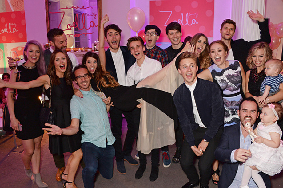 Zoella's new beauty range was launched at 41 Portland Place
