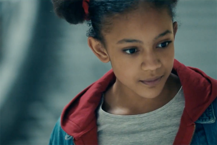 A girl in Ogilvy UK's 'Together we can' ad 