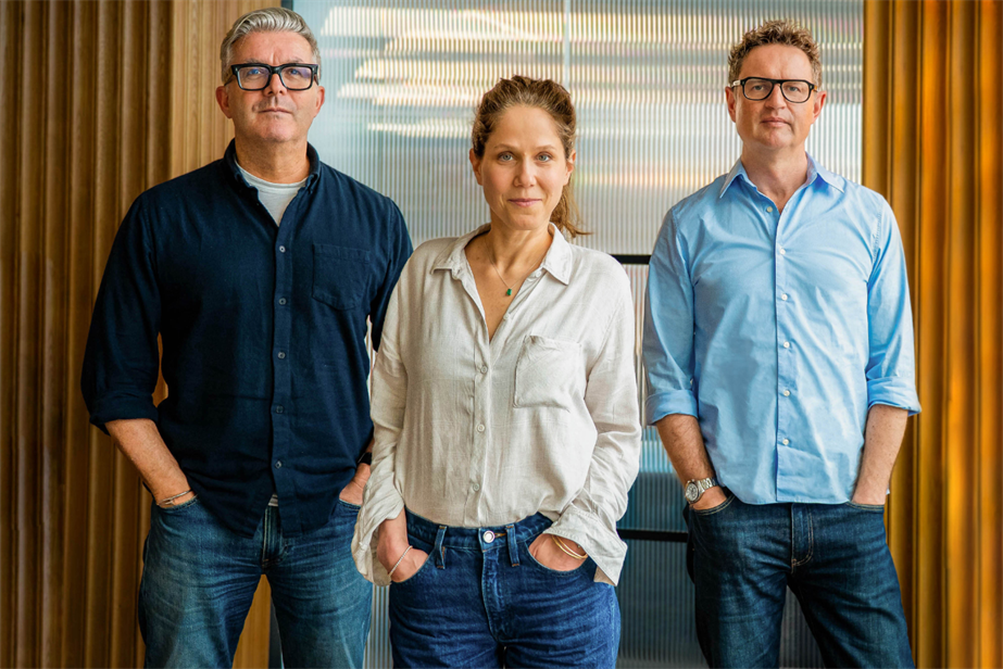From left to right: Murphy, Einav and Golding 