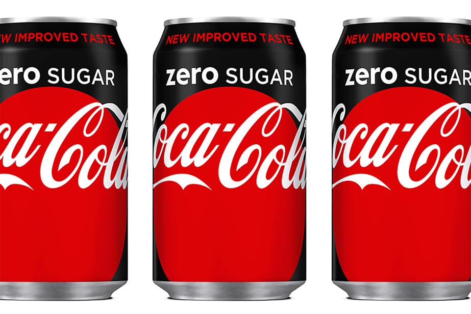 Coca-Cola Zero Sugar: relaunch will be backed by £10m campaign