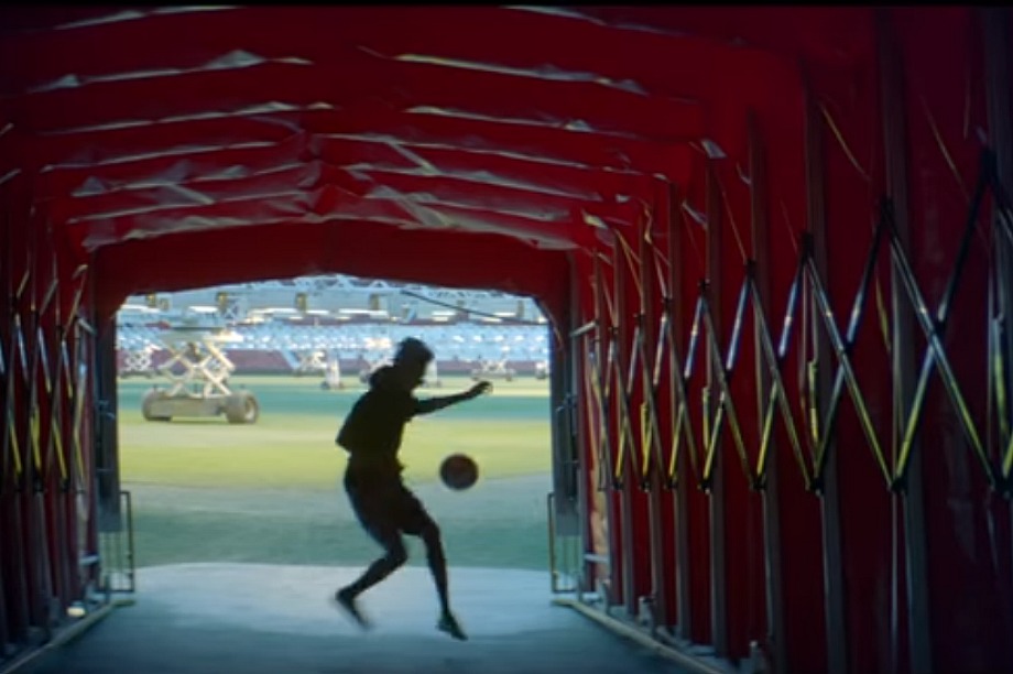 Guests will be invited to play on the ground in May (YouTube/Adidas Football)