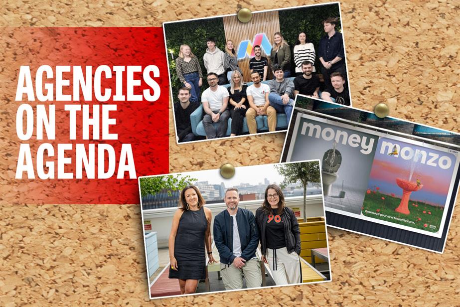 From top down: Bind Media, Uncommon for Monzo, Raquel Chicourel joins TBWA\London