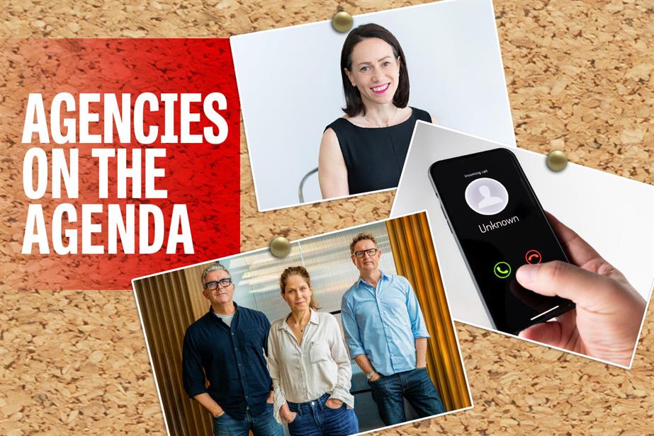From top down: Ali Reed at Brainlabs, Accenture Song and Ogilvy's James Murphy, Tammy Einav and David Golding