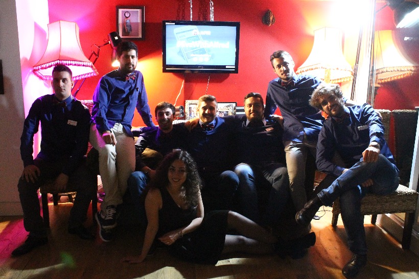 John Lewis: the team behind Alfred, one of JLAB's five start-up finalists 