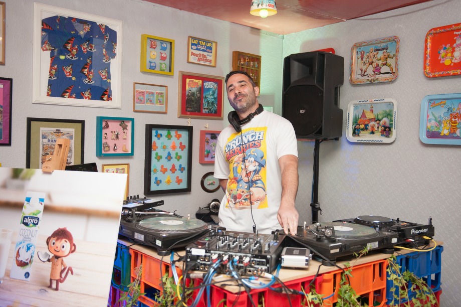 DJs provided music for the rave from 7am until 10am