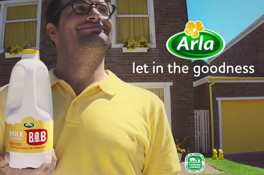 The tour will support the 'yellow top' Best of Both milk (YouTube/Arla UK)