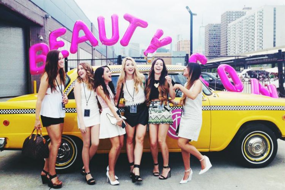 Benefit Cosmetics and Vogue were on show at London's first BeautyCon (@olympia_london)