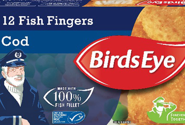 Birds Eye: new-look Captain and pared-back logo
