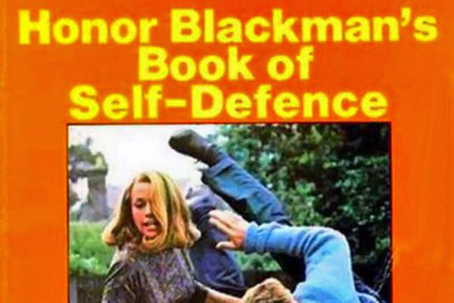 Tough role: actress Honor Blackman's self-defence manual found favour with Vicki Maguire
