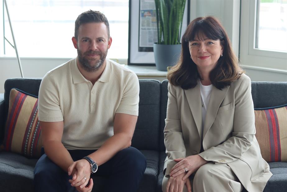 Brave Bison: Andy Platt and Brenda Imeson.