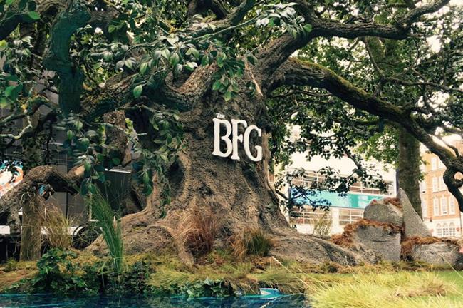Heart Productions created The BFG's world in Leicester Square, London