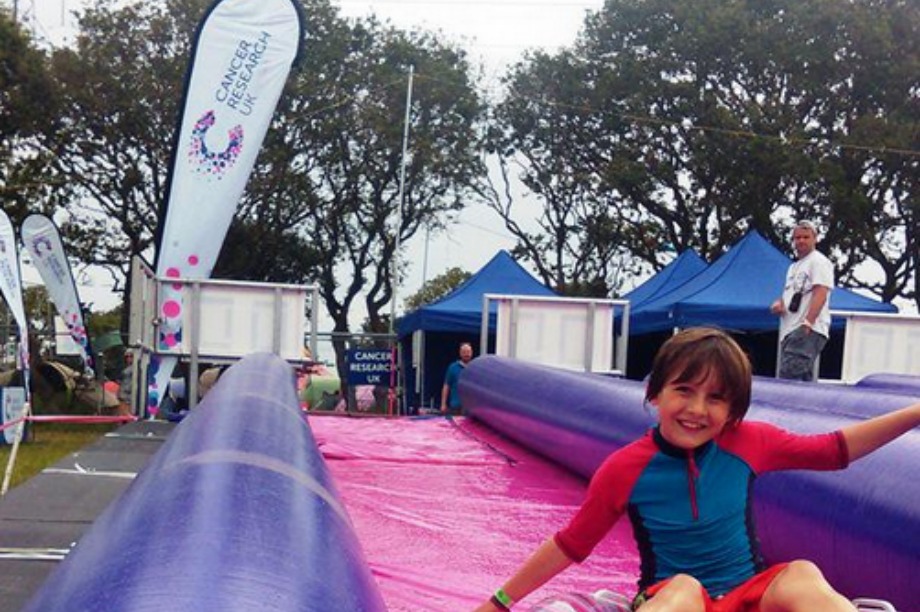 The SlideRider measures 150 metres (@CR_UK)