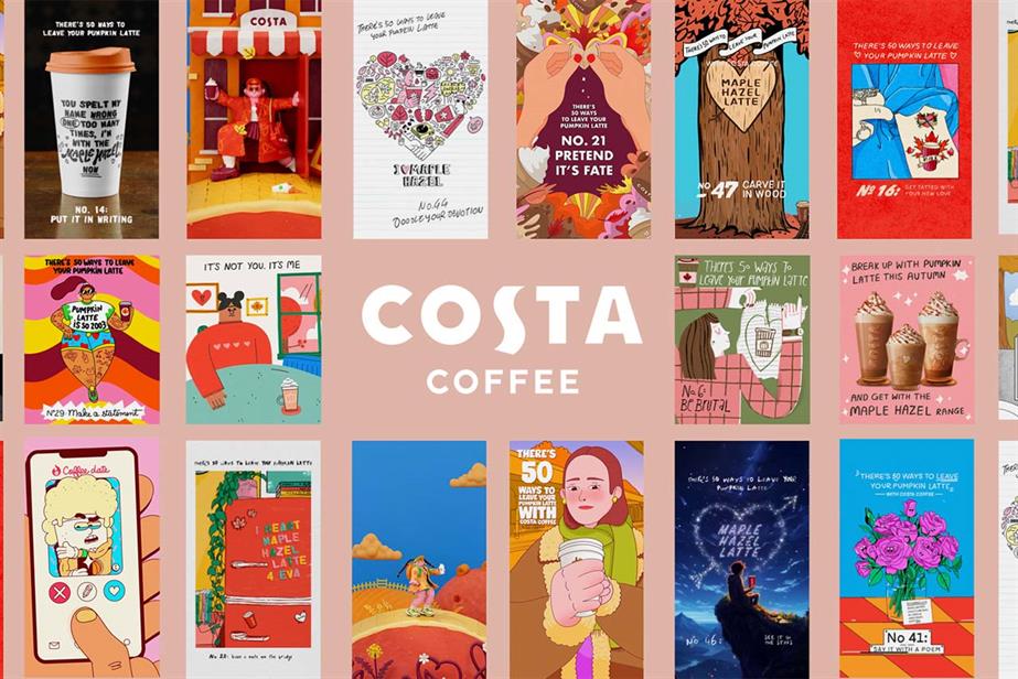 Costa Coffee work