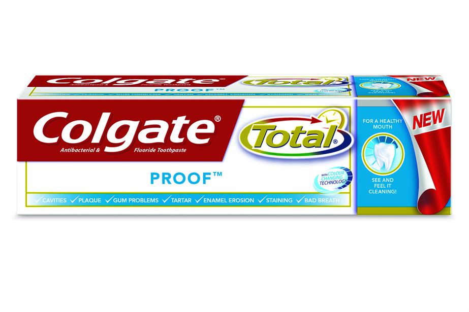 Colgate Total Proof has been launched 