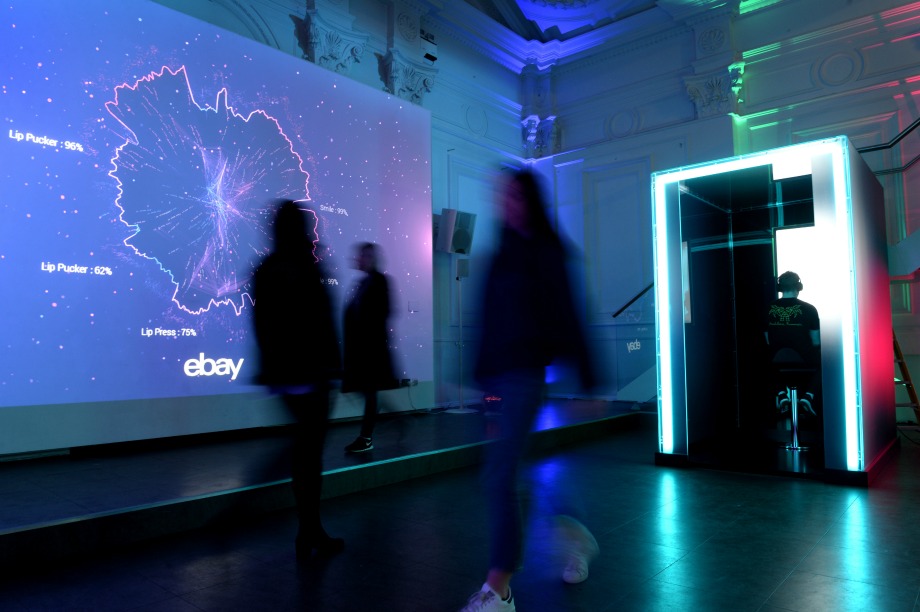 Ebay top open world's first emotion-powered pop-up