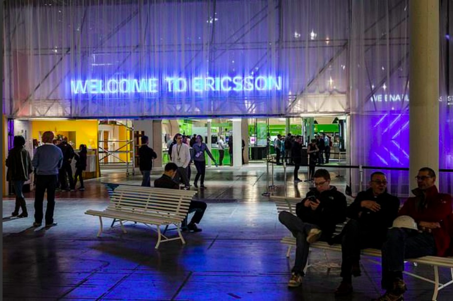 Ericsson was based in Hall 2 of MWC