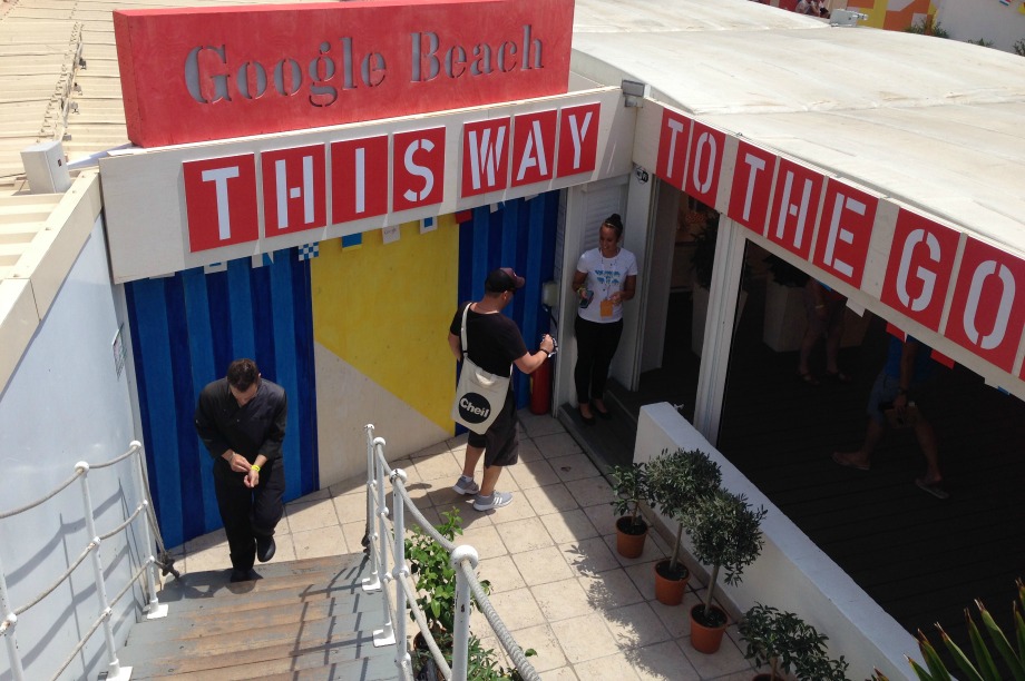 Google Beach included activations from sister brands Android and YouTube
