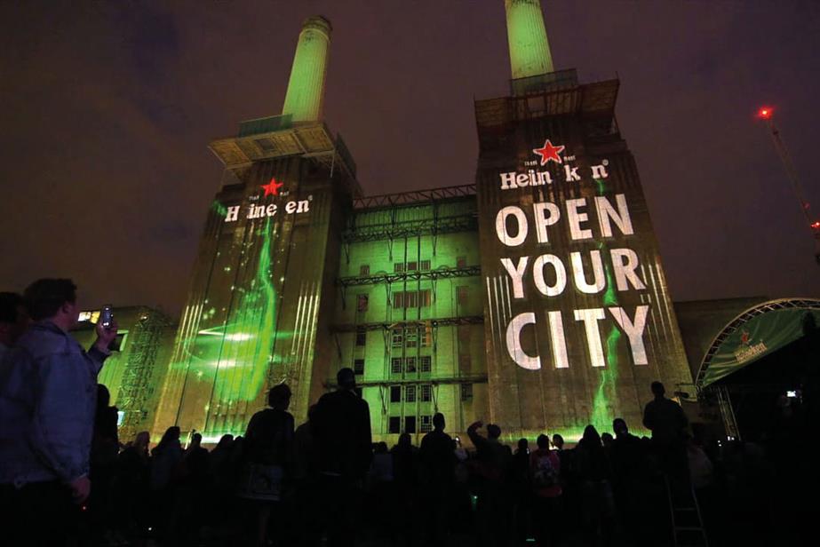 Heineken at the Battersea Power Station