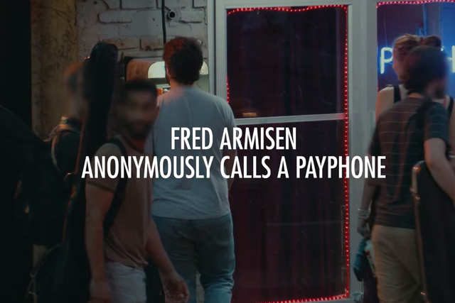 Heineken teaser: Comedian and actor Fred Armisen anonymously calls passersby on NYC payphone