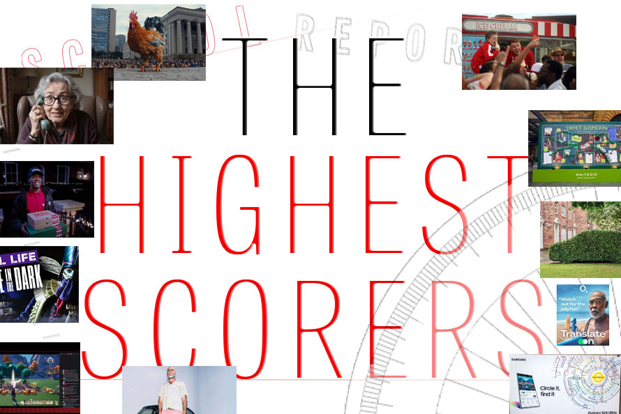 Montage of highest scoring agencies in School Reports 2025
