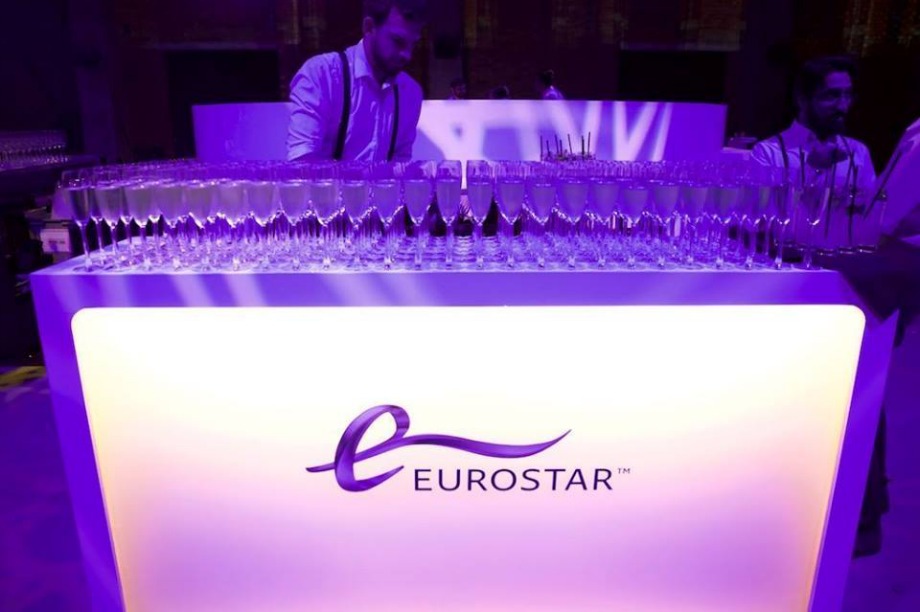 Hire It supplied furniture for Eurostar's 20th anniversary party