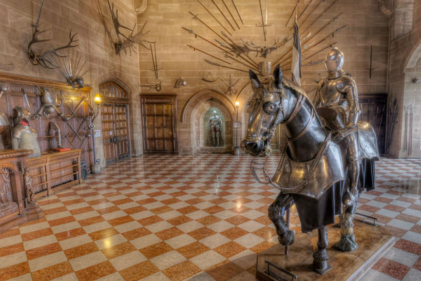 VisitBritain: Warwick Castle is just one of the UK's historical venues people can explore via the new blog