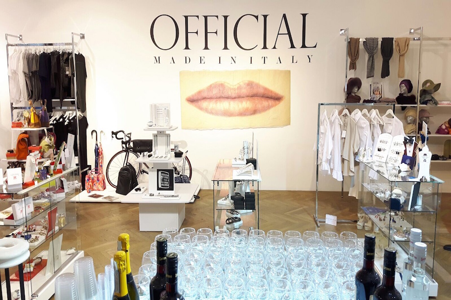 Visitors to the pop-up can view products from more than 24 different brands 