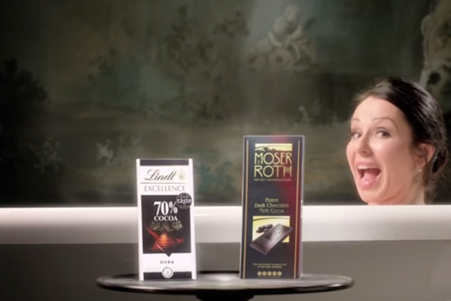Jan Anderson in the bath for Aldi