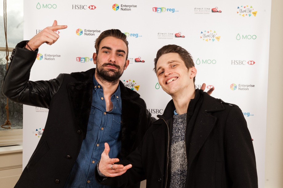 Joseph Carter (right) and co-founder Jack Edwards