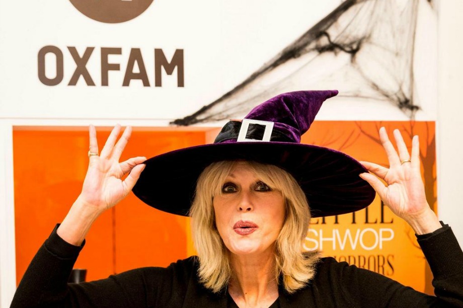 Joanna Lumley opens the Little Shwop of Horrors