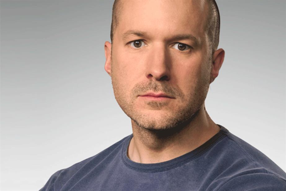 Jony Ive: chief design officer, Apple