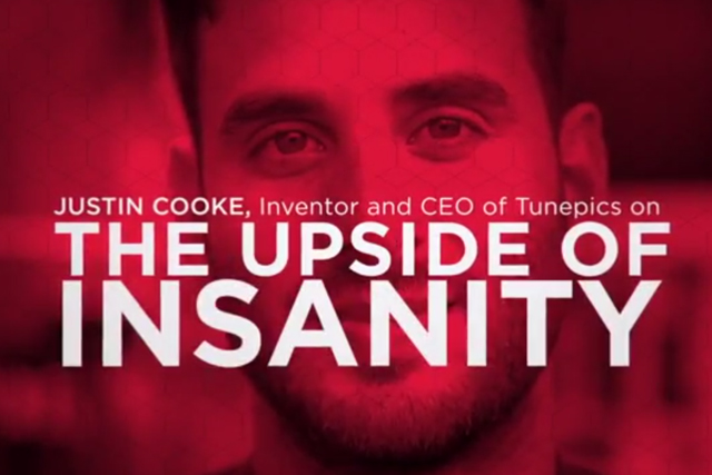 Justin Cooke: a big fan of insanity
