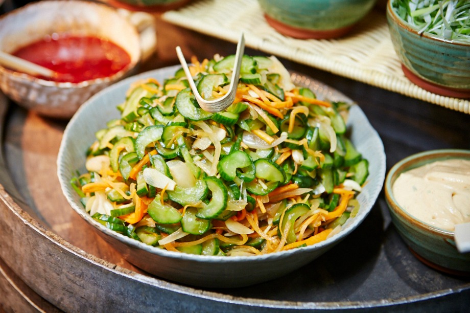 The fermented kimchi is known for its health benefits (Harbour & Jones Events)