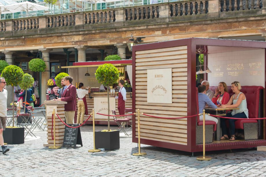 Krug hosted the activation in collaboration with Tom Sellers