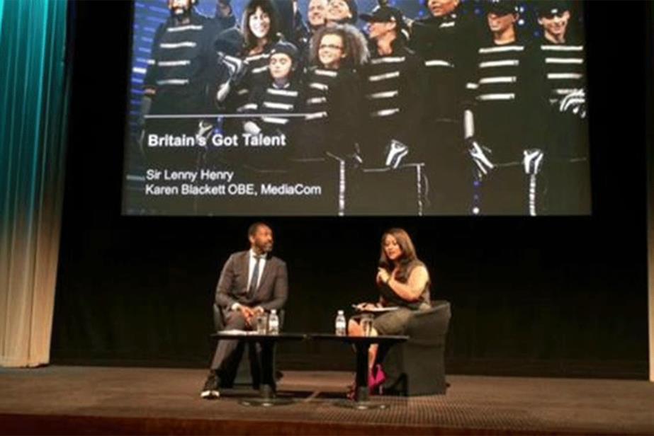 Lenny Henry: talks diversity in advertising at BigThink@BAFTA (Twitter/Graham Lovelace)