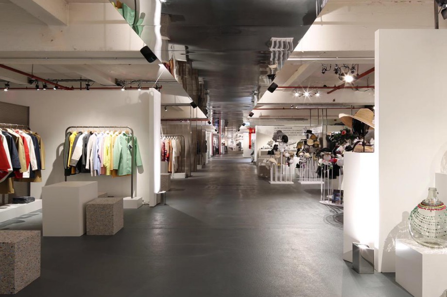 The LFW SS16 designer showrooms at Brewer Street Car Park (@LondonFashionWk)