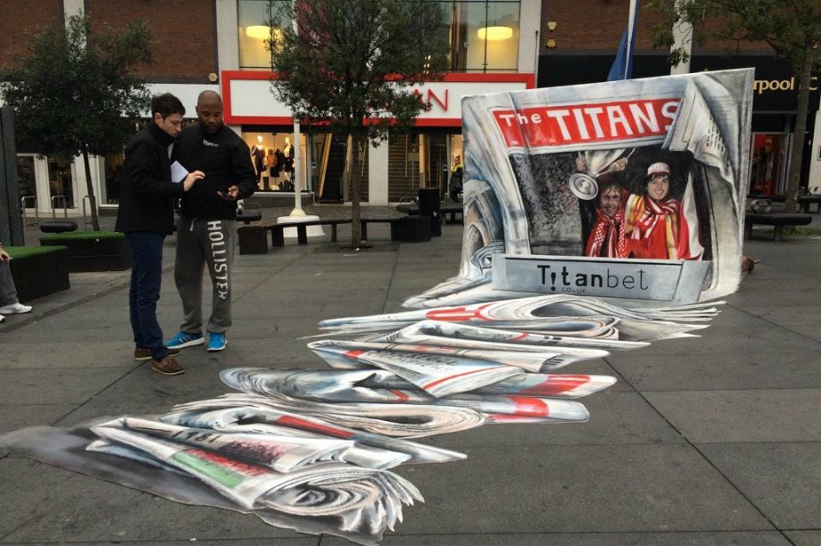 The artwork is located in Williamson Square (@parrysite)