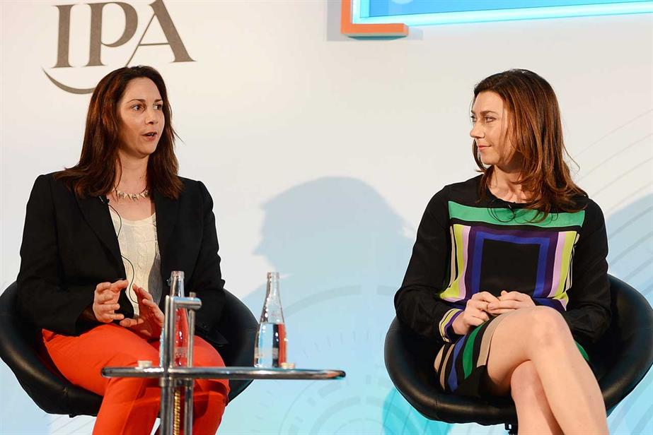 L'Oreal: Gayle Noah (l) and Lindsay Pattison