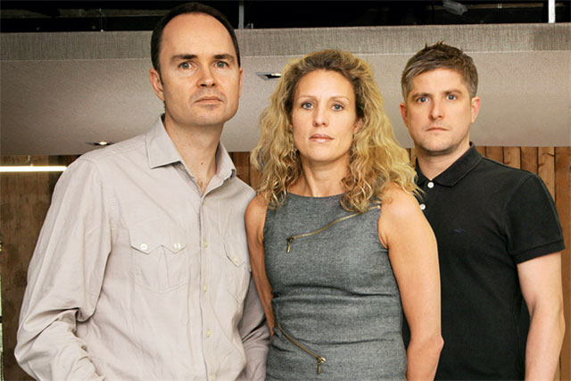 Lucky Generals: Andy Nairn, Helen Calcraft and Danny Brooke-Taylor