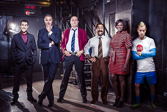 Stoptober: comedians including Al Murray and Paddy McGuinness will try to amuse people into quitting