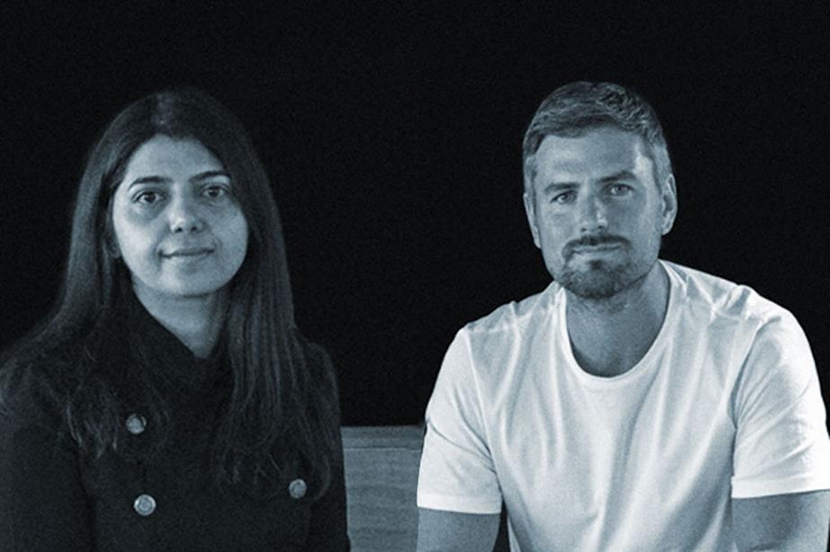 Middle East venture: Rasha Lambe (left) and Ross Watson